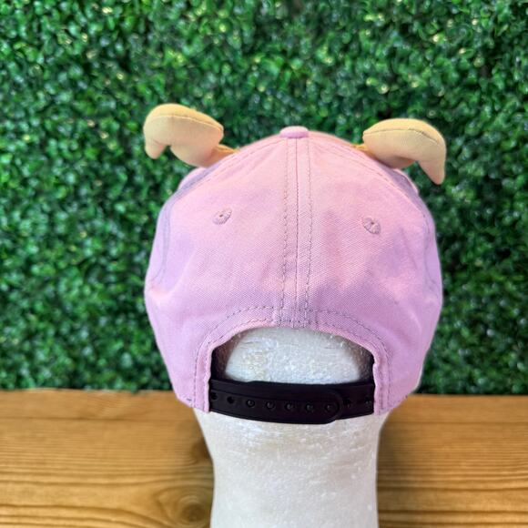 My Hero Academia Pinky Japan Anime Manga Izuku Midoriya Adjustable Hat Cap Horns - Picture 4 of 7